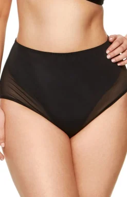 Biustonosz miękki soft minimizer czarny Zara B2-V1