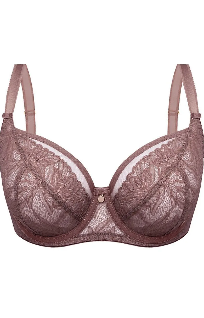 Biustonosz miękki soft mocca Rebecca