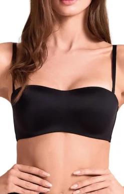 Biustonosz miękki soft opaska czarny Feel Ultrashine