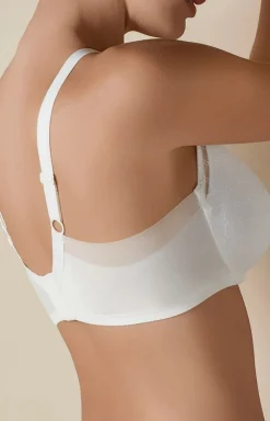 Biustonosz miękki soft perłowy Roxana