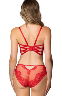 Damskie Mat Półgorsety Damskie|Biustonosz Z Pasków - Biustonosz miękki soft półgorset Estelle G-0198/91