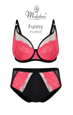 Biustonosz miękki soft plunge Funny 19232