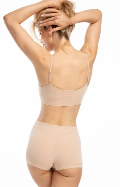 Julimex Biustonosze Miękkie|Biustonosze Sportowe - Biutonoz miękki z wkładkami Bamboo ounge Bra