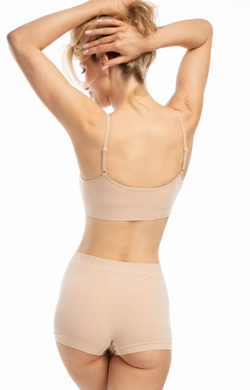 Julimex Biustonosze Miękkie|Biustonosze Sportowe - Biutonoz miękki z wkładkami Bamboo ounge Bra