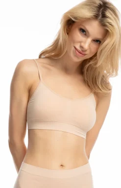 Julimex Biustonosze Miękkie|Biustonosze Sportowe - Biutonoz miękki z wkładkami Bamboo ounge Bra