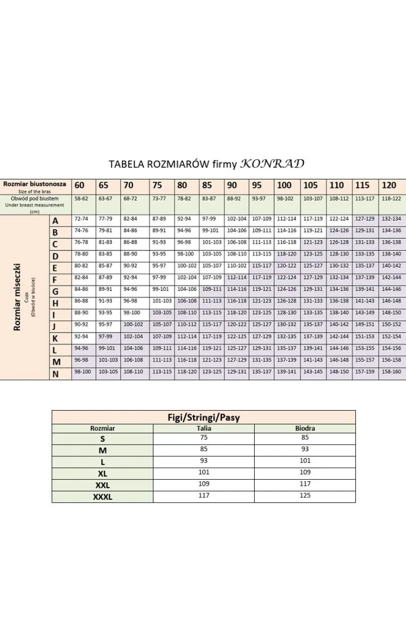 Konrad Biustonosze Push-Up - Biustonosz push-up Alice