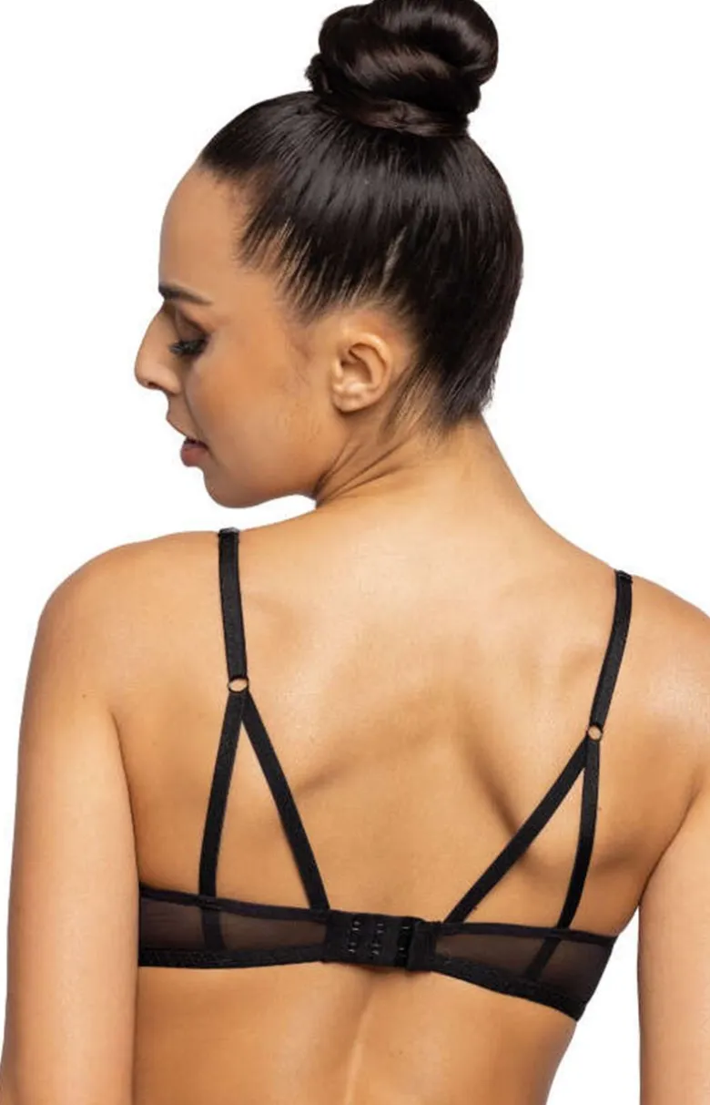 Biustonosz push-up czarny Aggie M-0193/11/1