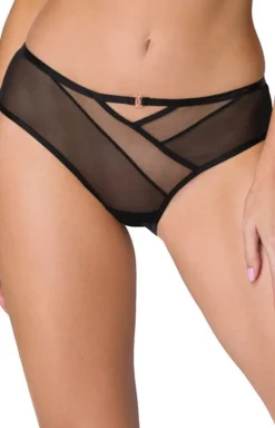 Biustonosz push-up czarny Esme M-3902/11