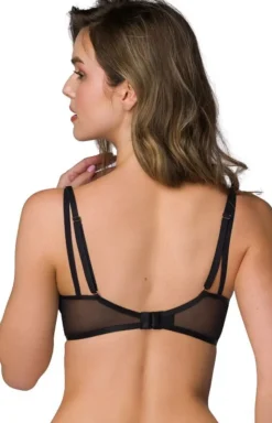 Biustonosz push-up czarny Esme M-3902/11