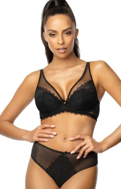 Biustonosz push-up czarny Estelle M-0198/11