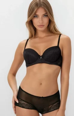 Biustonosz push-up czarny Patrice M-0199/11