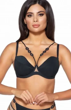 Ava Biustonosze Push-Up - Biustonosz push-up z paseczkami Leah N01