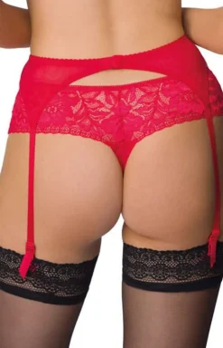 Biustonosz push-up czerwony Hannah M-0115/11