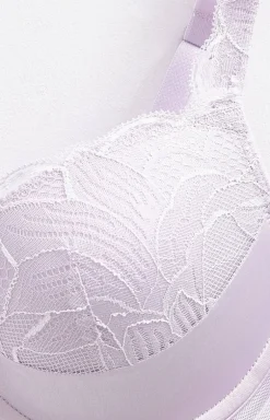 Biustonosz push-up lawendowy Fleur De Lis TB1142