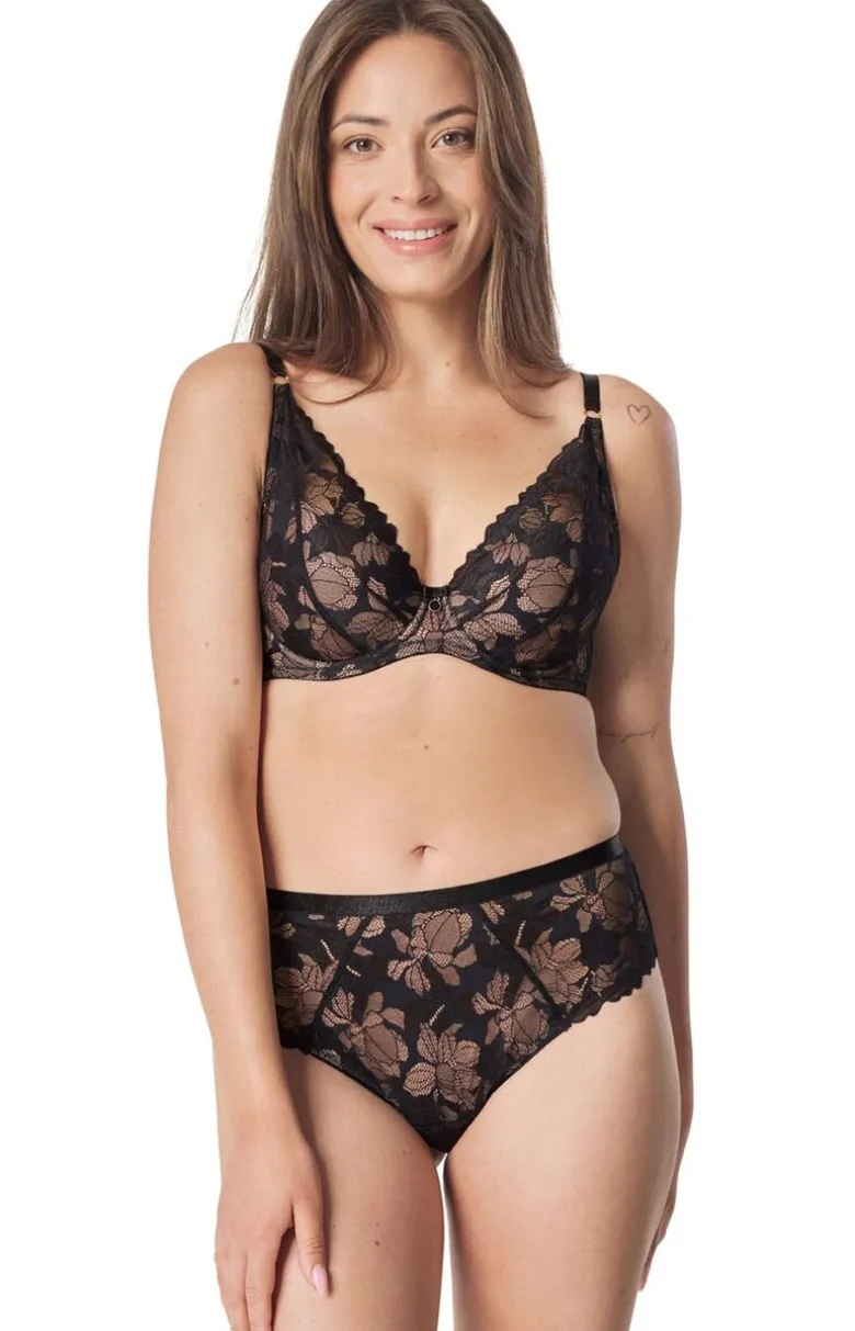 Biustonosz push-up z koronki Hanna BP20
