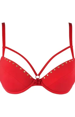 Axami Biustonosze Push-Up|Biustonosz Z Pasków - Biustonosz push-up z paseczkami V-10351
