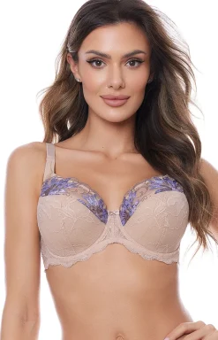 Biustonosz półusztywniany semi-soft Mauve