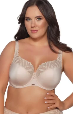 Biustonosz półusztywniany semi-soft beżowy AV 2105 Maxi