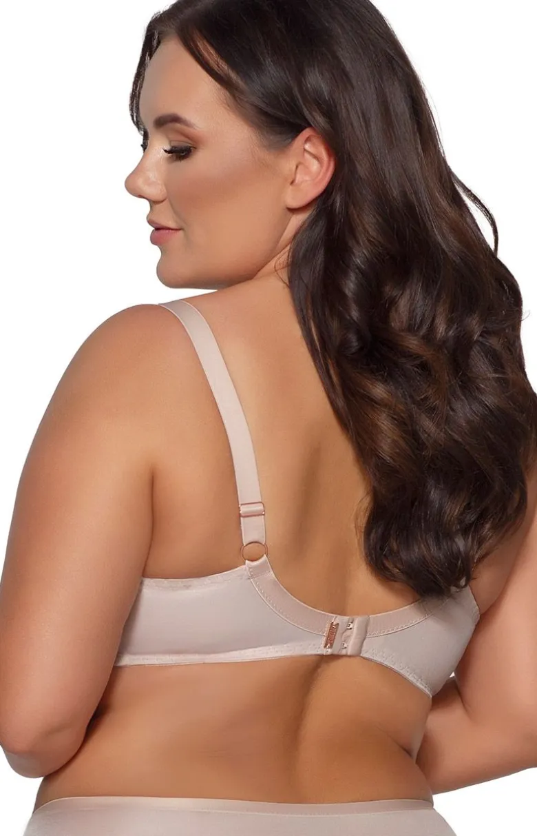 Biustonosz półusztywniany semi-soft beżowy AV 2105 Maxi