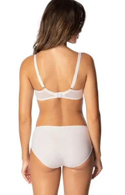 Róża Biustonosz Koronkowy|Bielizna Plus Size - Biustonosz półusztywniany semi-soft Saraja