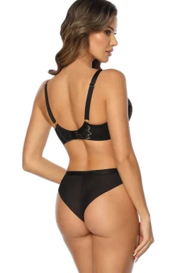 Kinga Biustonosze Semi-Soft - Biustonosz półusztywniany z koronką Shimmer Sophie BC-1074