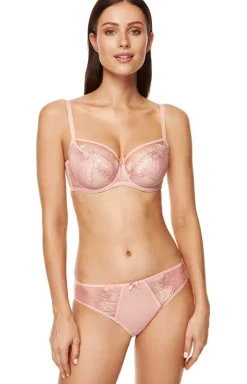 Biustonosz semi-soft w kolorze różowym Mable/B3
