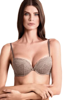 Lormar Biustonosze Push-Up|Biustonosz Super Push Up - Biustonosz super push-up 032L Duble Pizzo