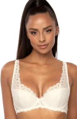 Biustonosz usztywniany ecru Natalie Big M-3824/22