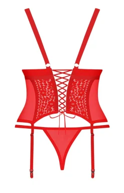 Obsessive Body|Gorsety - Blossmina gorset i stringi