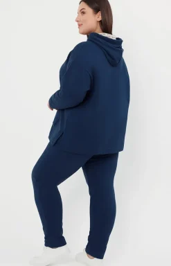 Italian Fashion Moda|Bielizna Homewear - Buza daka z długi rękawe ago