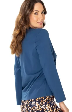 Bluzka piżamowa damska jeansowa Lucy