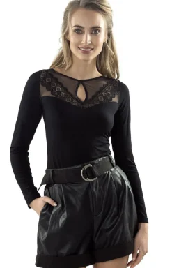 Eldar Moda - Buzka z ozdobnym dekotem w koorze m Kioko