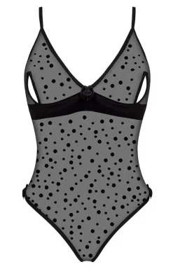 Beauty Night Body|Body - Body damskie czarne Amalia Teddy