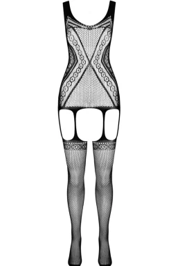 Passion Bodystocking|Body - Bodystocking czarne ECO BS004