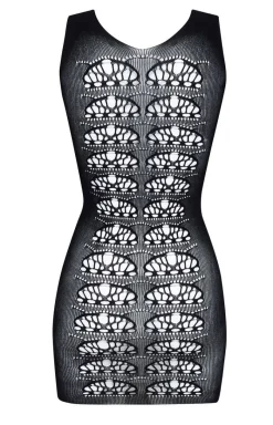 Beauty Night Bodystocking|Koszulki - Bodystocking sukienka czarna koszulka Paola