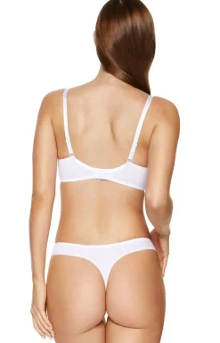 Carla białe stringi
