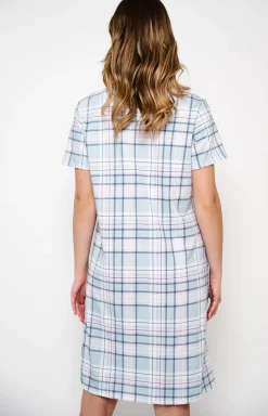 Damskie Italian Fashion Bielizna Ciążowa|Ciążowa Bielizna Nocna - Ciążowa kozua nocna daka na krótki rękaw Eiy