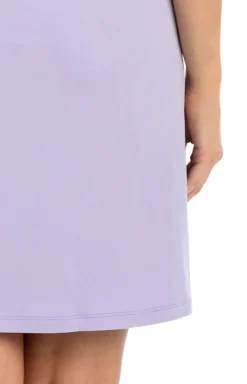 Ciążowa koszula nocna do karmienia Carla 2822 w kolorze lawendowym