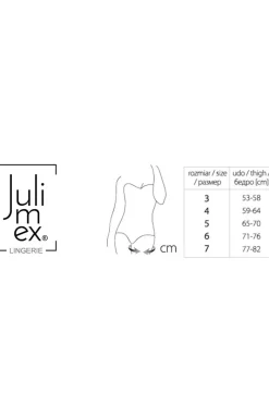 Damskie Julimex Opaski Na Uda Przeciw Otarciom|Majtki Z Nogawkami - Comfort opaski ochronne na uda czarne