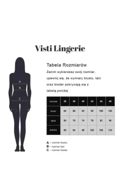 Czarna koszulka nocna damska z paskami Romance