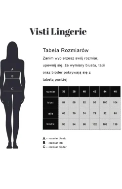Czarna koszulka nocna na ramiączkach Slim