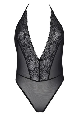Passion Body|Body - Czarne body damskie Drosera