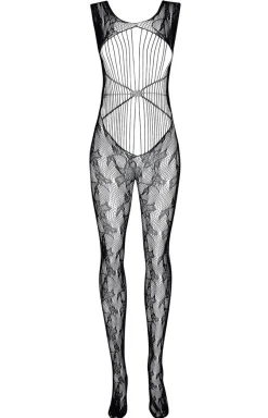 Beauty Night Bodystocking|Body - Czarne bodystocking damskie koronkowe Kiara