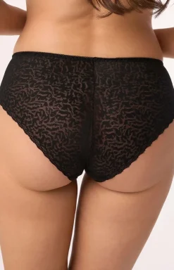 Babell Figi Koronkowe - Czarne eeganckie ajtki dakie BB 202