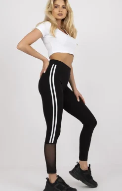 Damskie Relevance Legginsy|Legginsy Damskie - Czarne egginy dakie portowe RV-G-7899.10