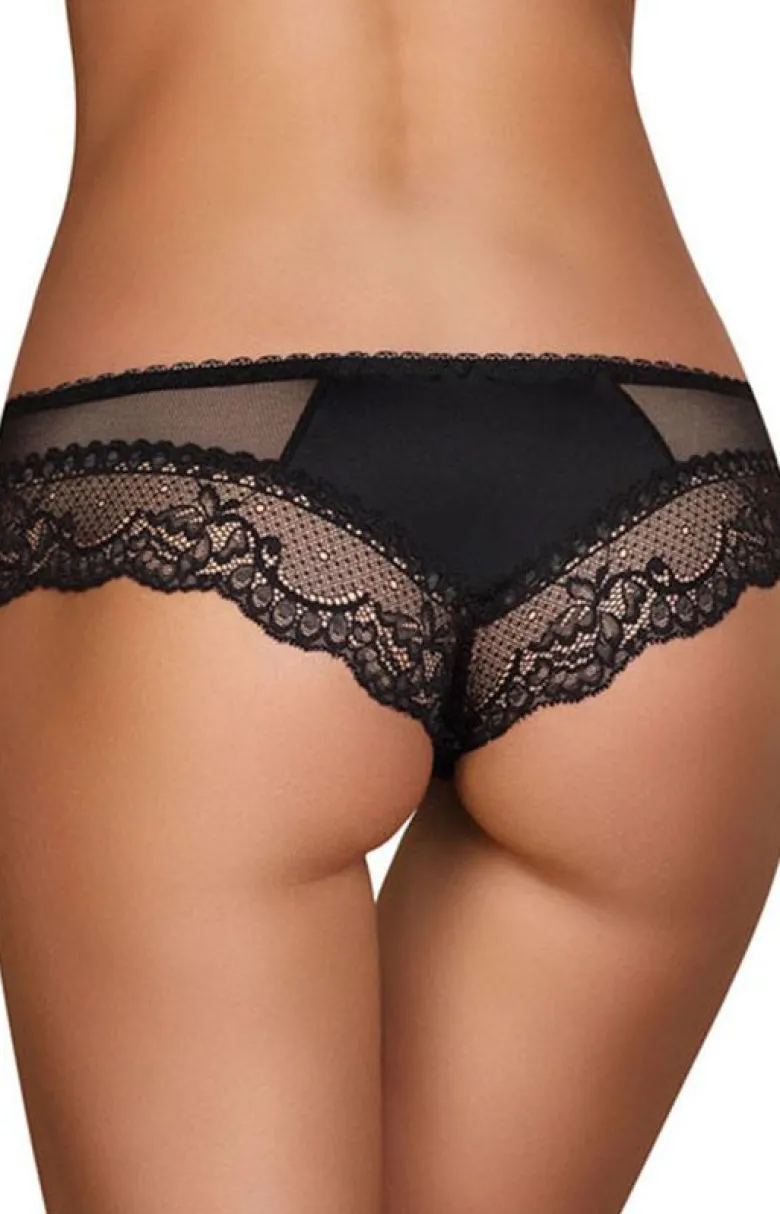 Czarne stringi damskie 97