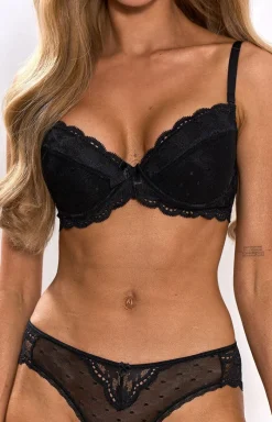 Róża Biustonosz Koronkowy|Bielizna Plus Size - biustonosz damski push-up LaGerta