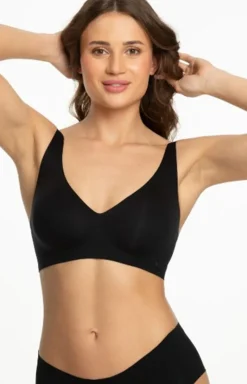 Czarny biustonosz miękki soft Jelly Bra Basic