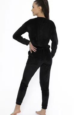 Czarny dres damski 176