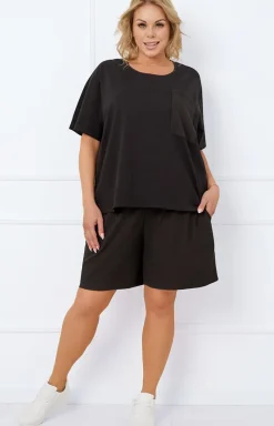 Damskie Italian Fashion Piżamy Damskie Krótkie|Bielizna Homewear - kopet daki z krótki rękawe i podenkai Bono